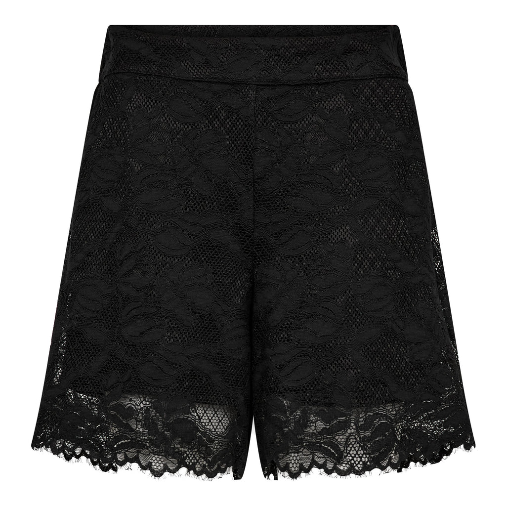 COCOUTURE Lannycc LACE Shorts Black: ブラック パンツ レディース