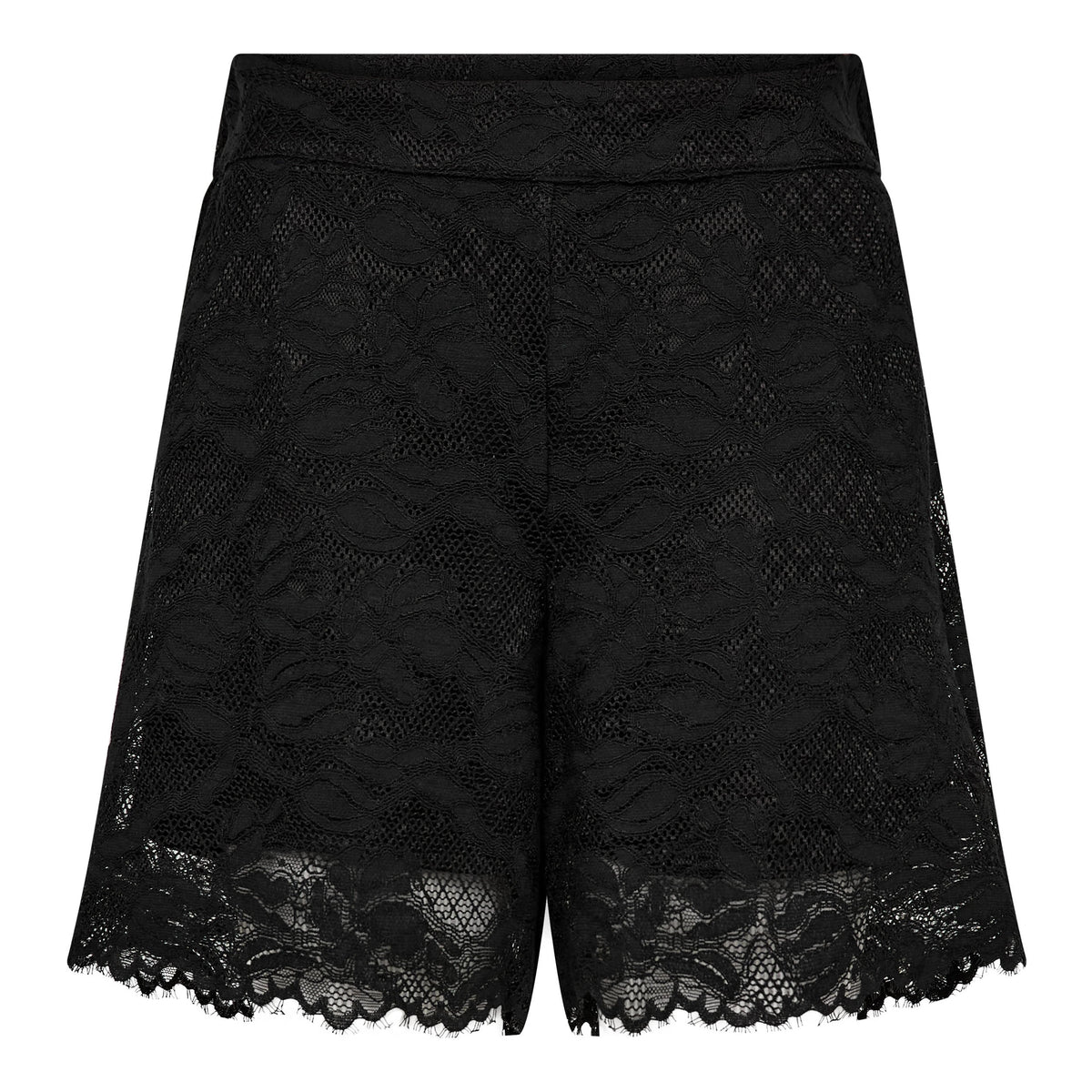 COCOUTURE Lannycc LACE Shorts Black: ブラック パンツ レディース