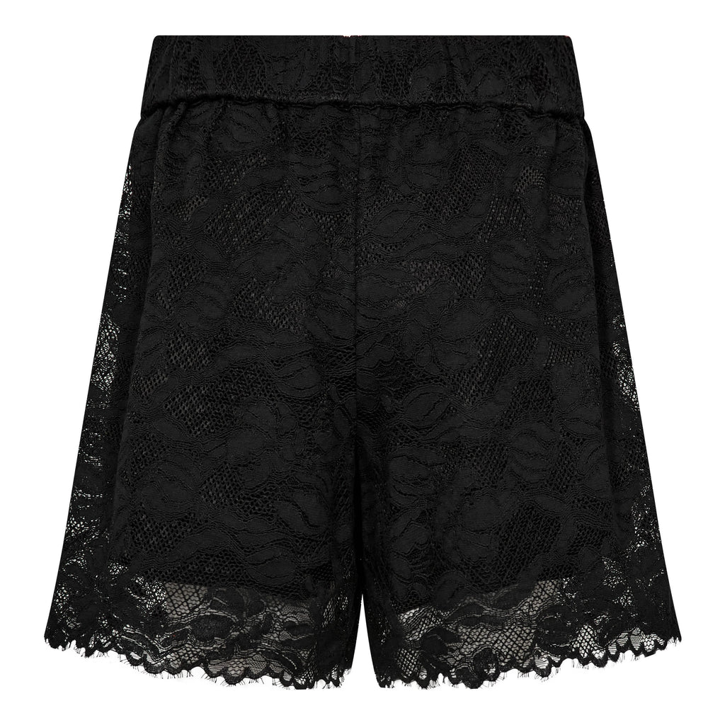 COCOUTURE Lannycc LACE Shorts Black: ブラック パンツ レディース