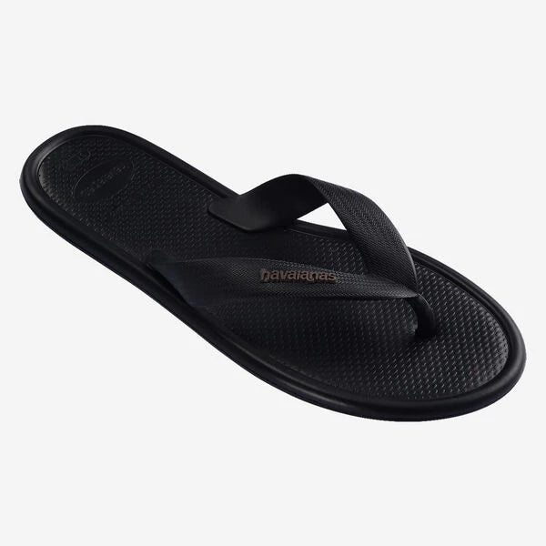 HAVAIANAS Puffed UP Black: black flip-flops for women