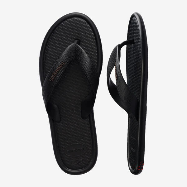 HAVAIANAS Puffed UP Black: black flip-flops for women