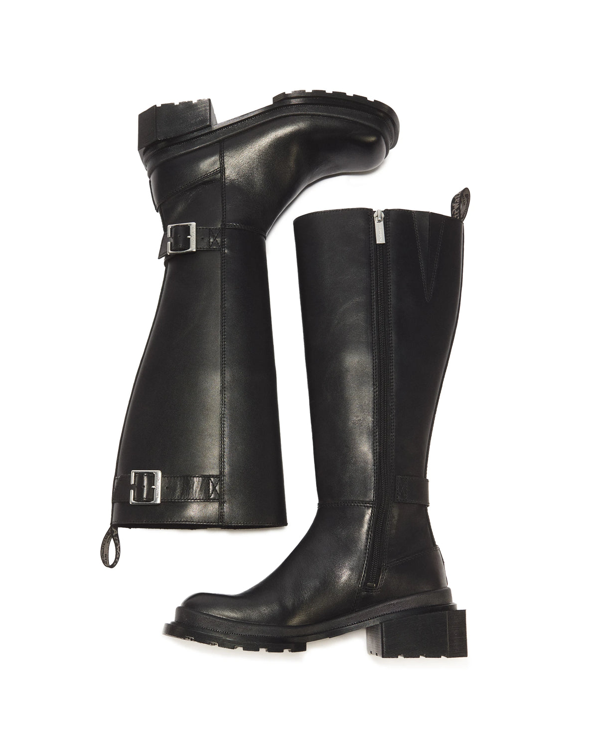 DR. MARTENS Maybole HI BKL Richmond Black: чорний чоботи для жінок