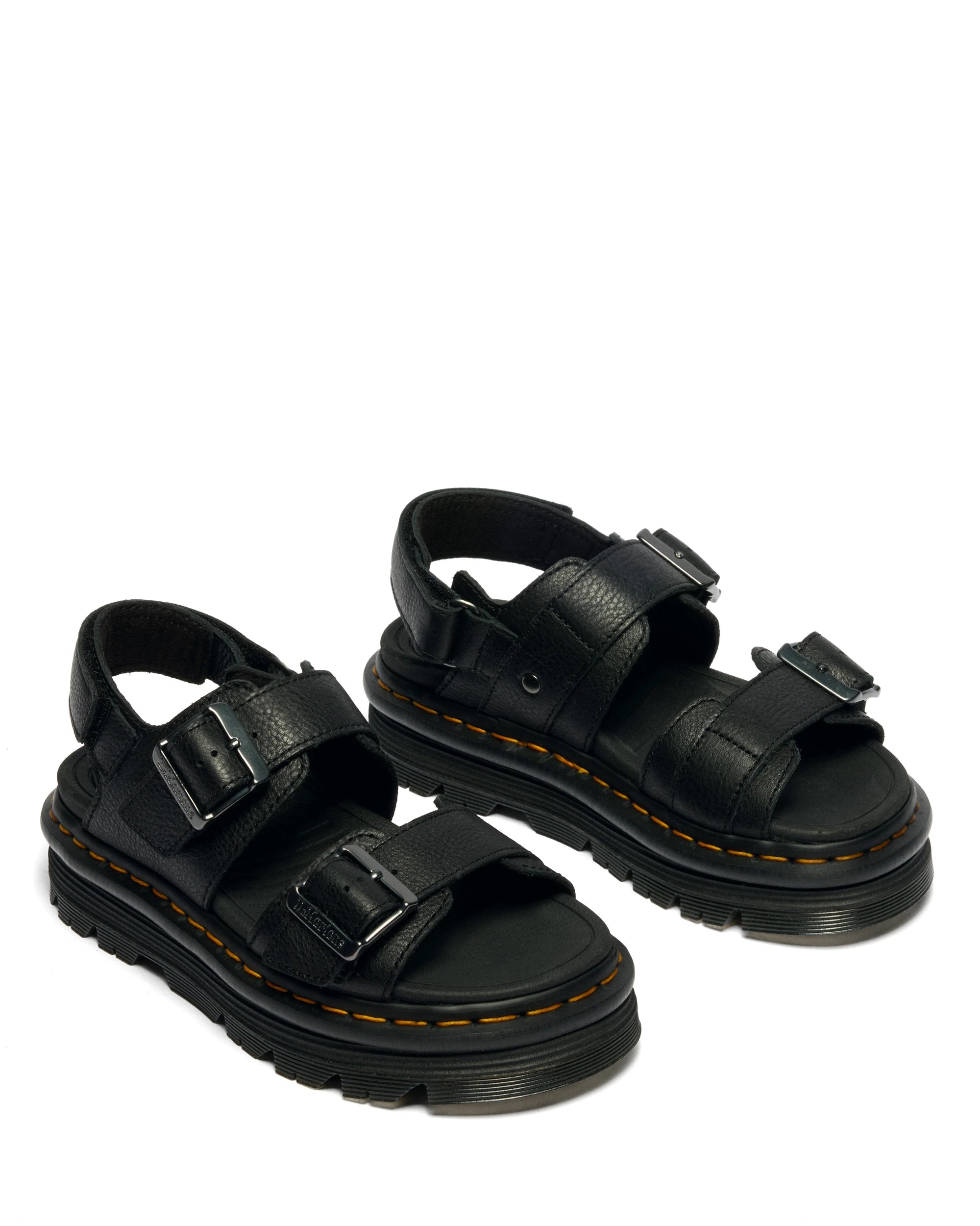 DR. MARTENS Zebzag Sandal Sandal: black sandals for women