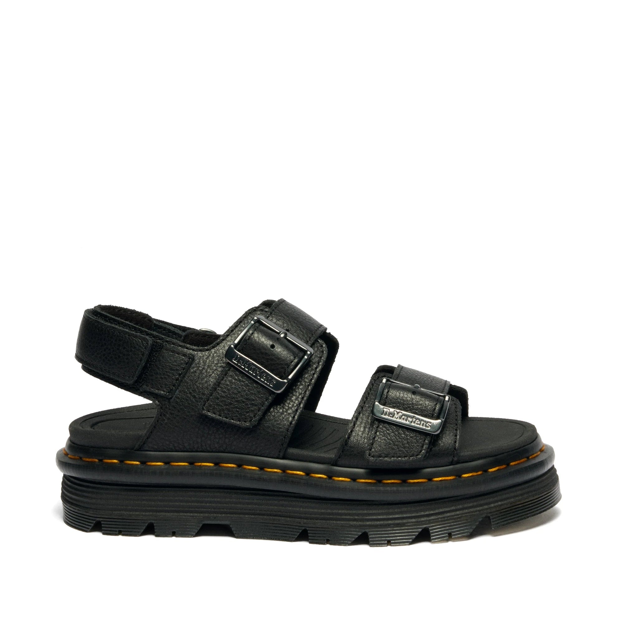 DR. MARTENS Zebzag Sandal Sandal: black sandals for women