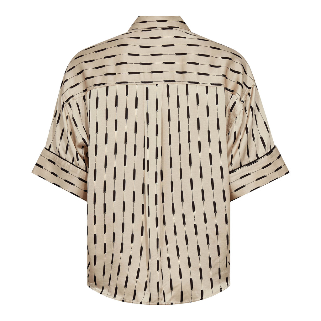 COCOUTURE | CAMISAS | MUJER | SOLVEACC SS SHIRT BISQUIT | BEIGE
