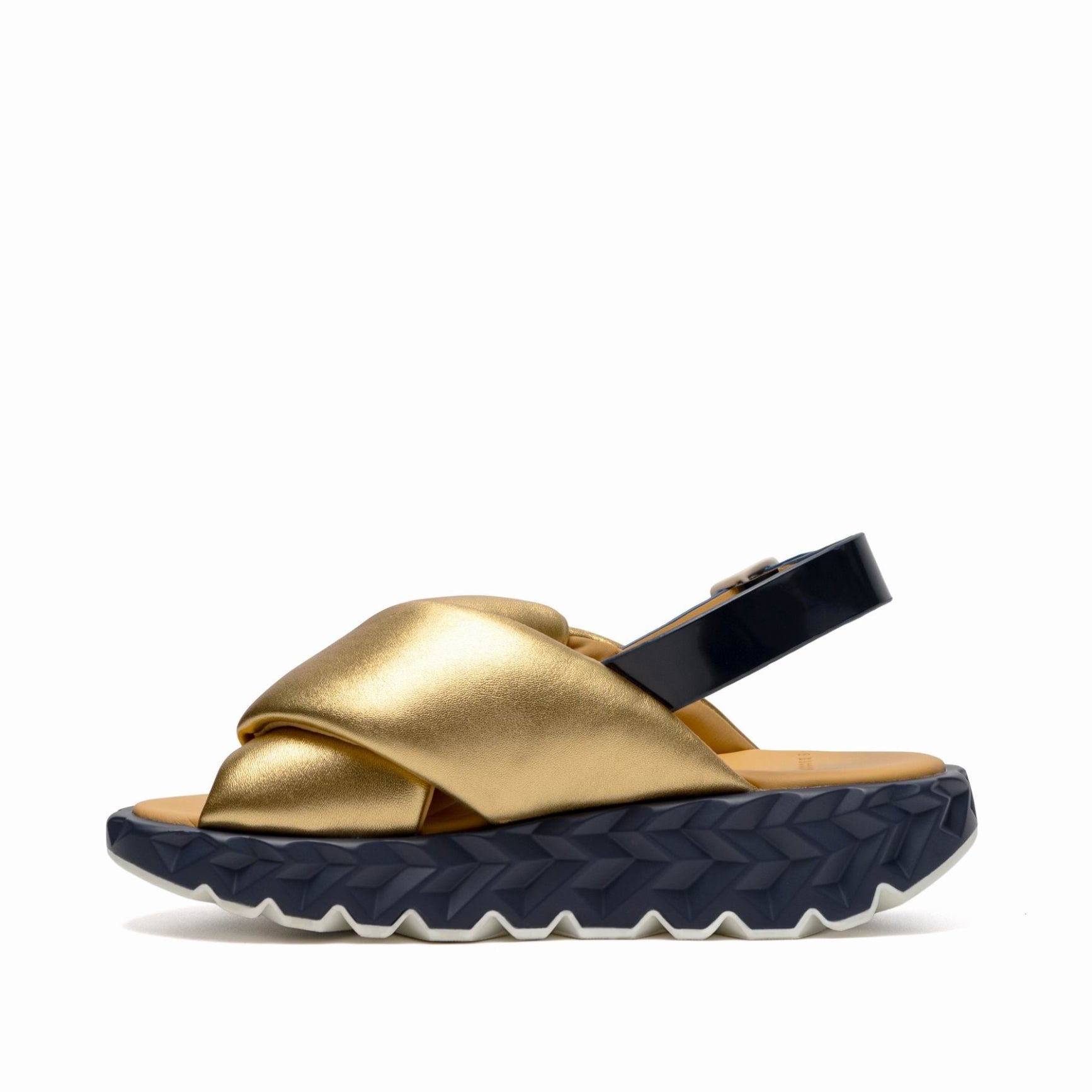 4CCCCEES Jabara COIL: gold sandals for women