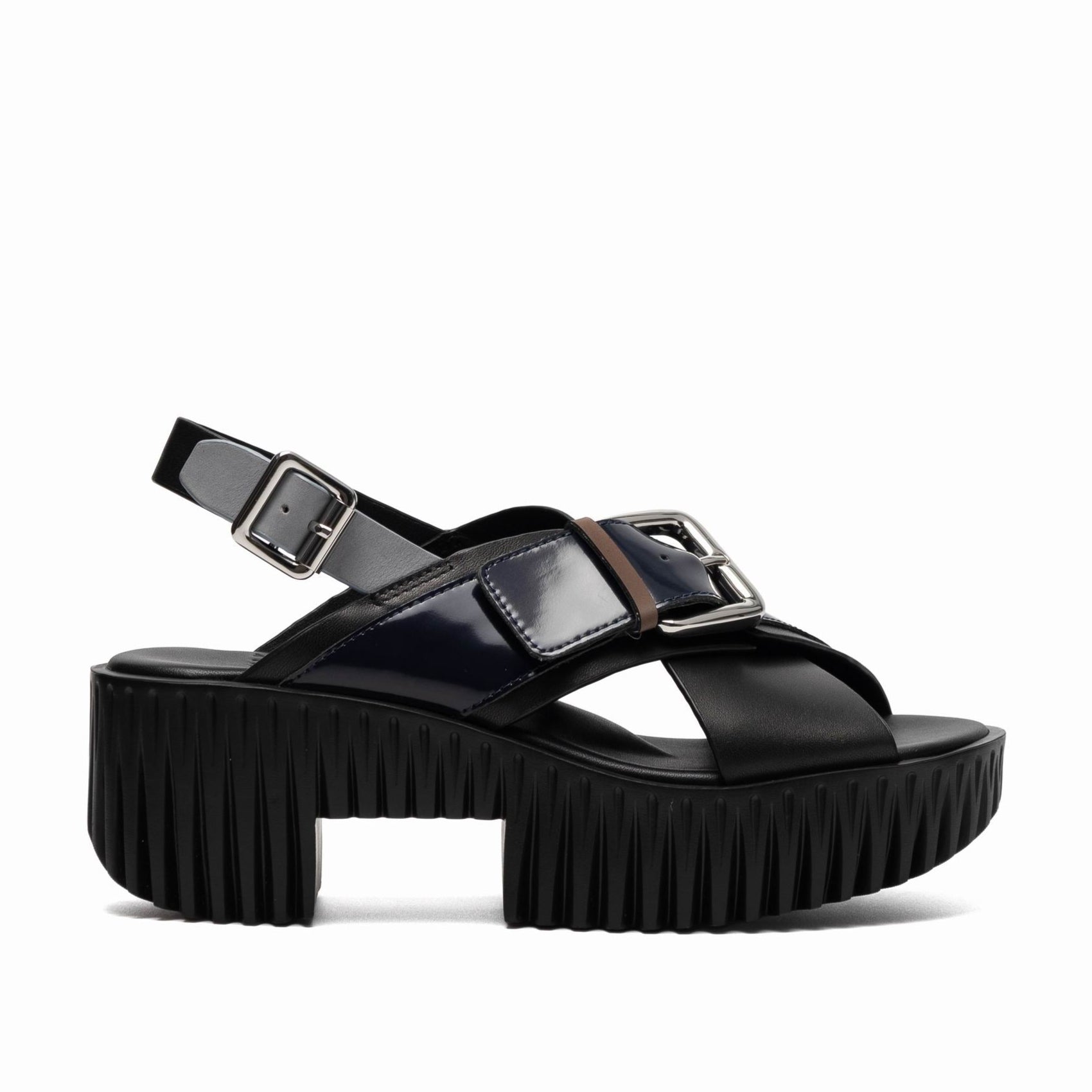 4CCCCEES PLIA JUNO Night: black sandals for women