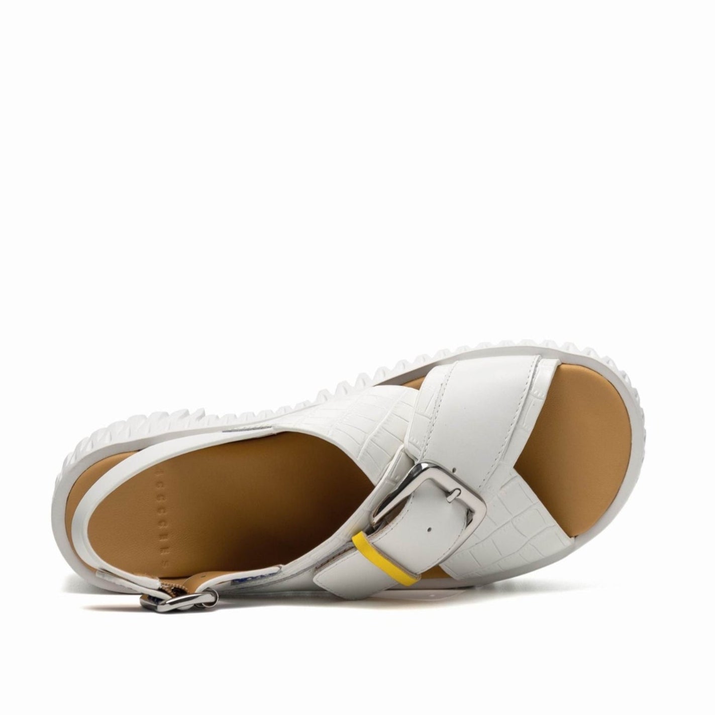 4CCCCEES PLIA JUNO: white sandals for women