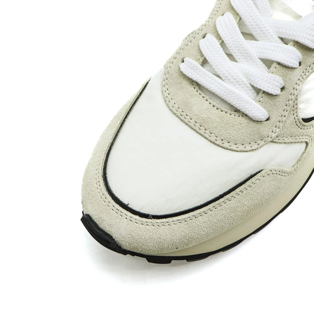 VOILE BLANCHE Paris Power MAN Suede/nylon OFF White-blue: синий кроссовки для мужчин