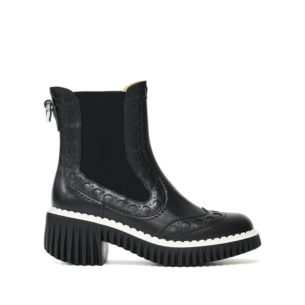 4CCCCEES Plita Cillo Black / Black: negre botins per a dona