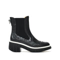4CCCCEES Plita Cillo Black / Black: negre botins per a dona