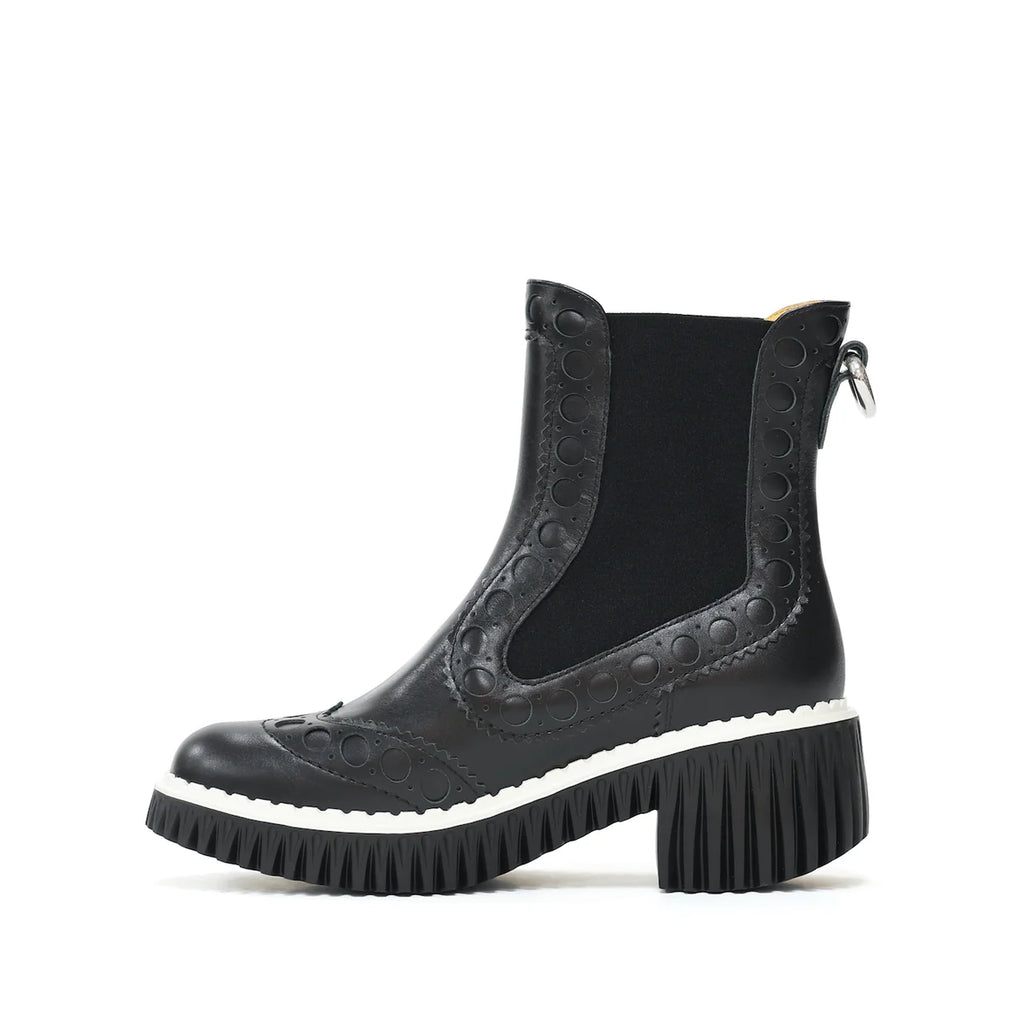 4CCCCEES Plita Cillo Black / Black: negre botins per a dona