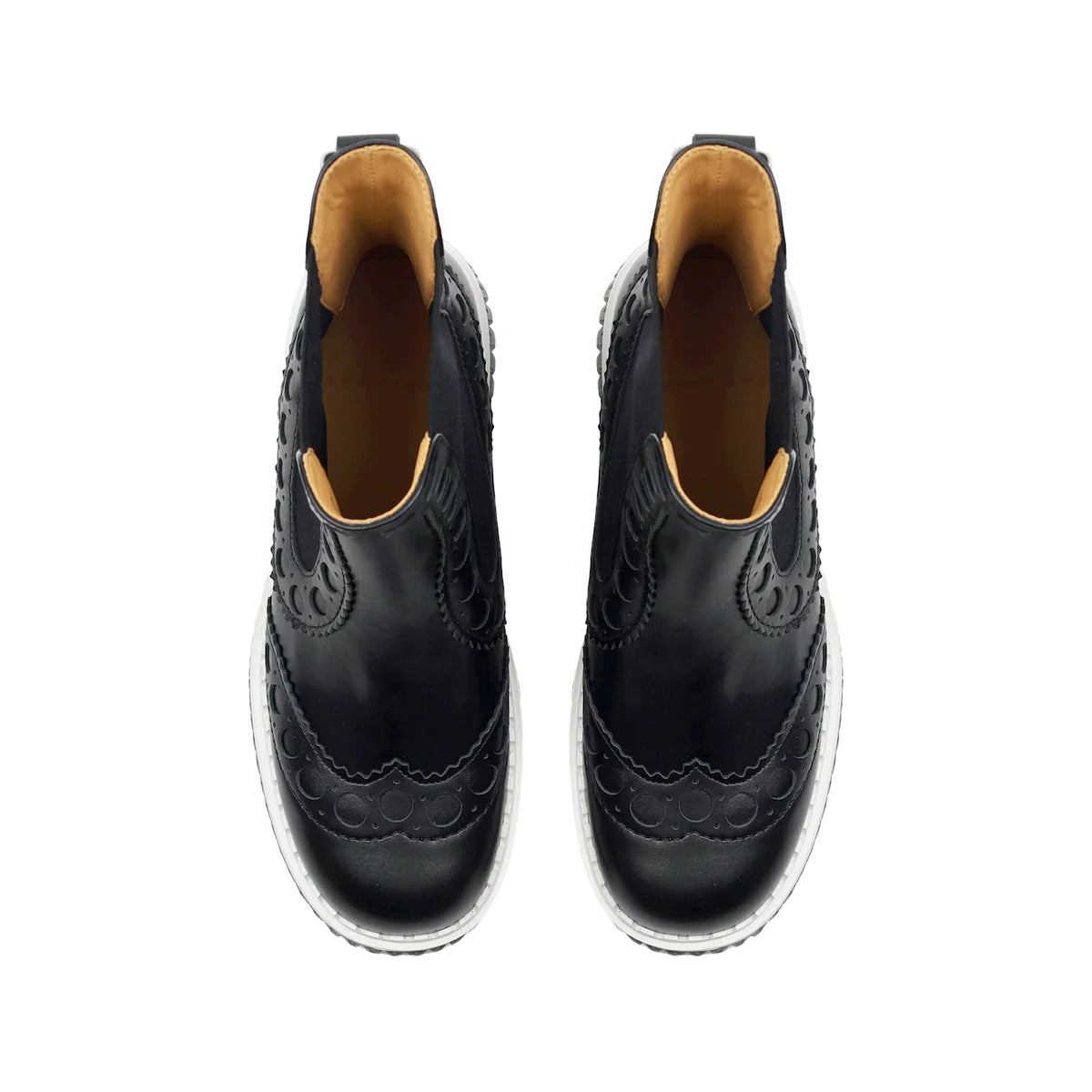 4CCCCEES Plita Cillo Black / Black: black ankle boots for women