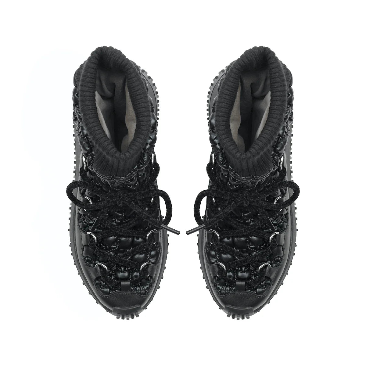 4CCCCEES Kapok Candy Black: black boots for women