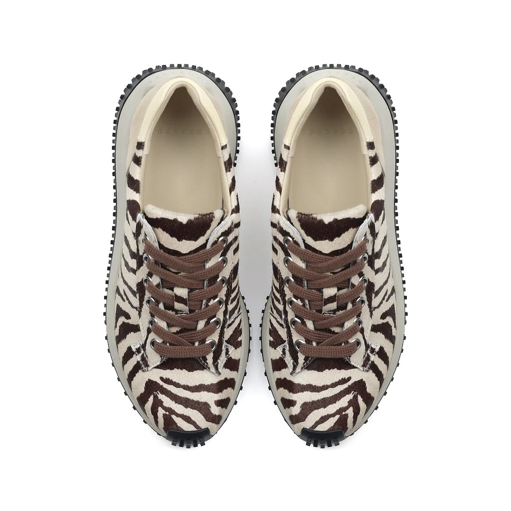 4CCCCEES Kapok SOON Zebra: animal print sneakersy dla kobiet