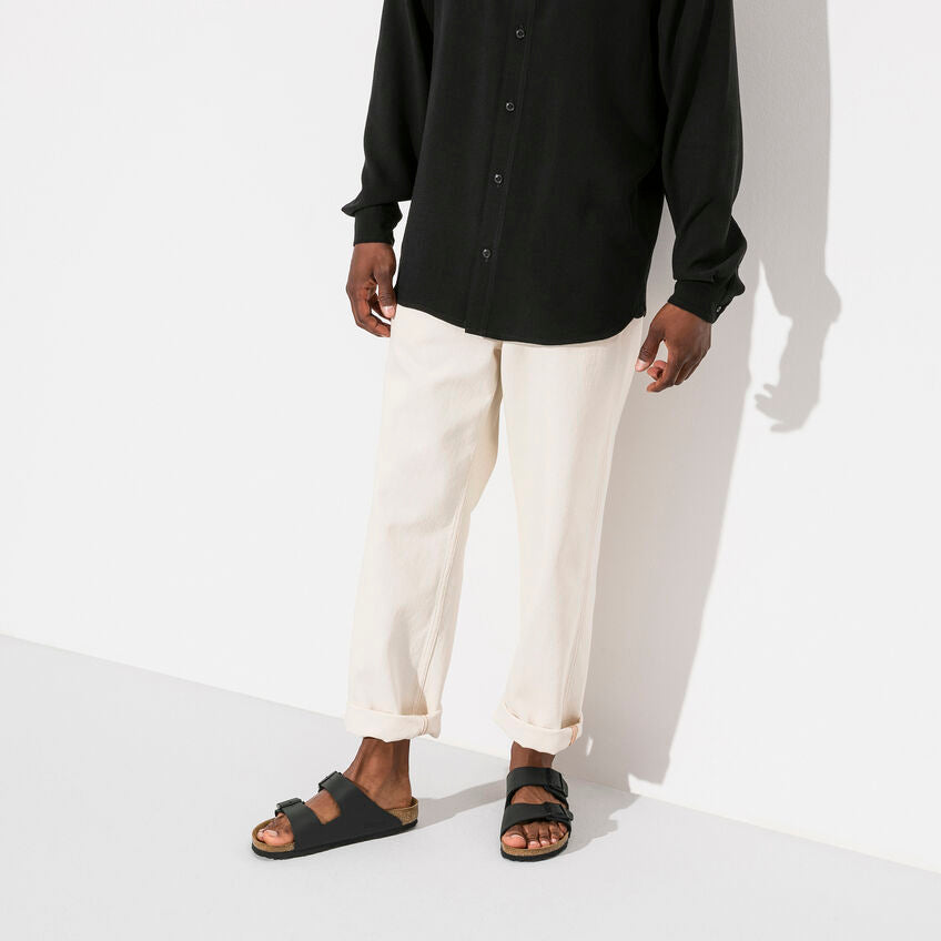 BIRKENSTOCK Arizona Birko-flor Black, sandàlies negre unisex a Tascón