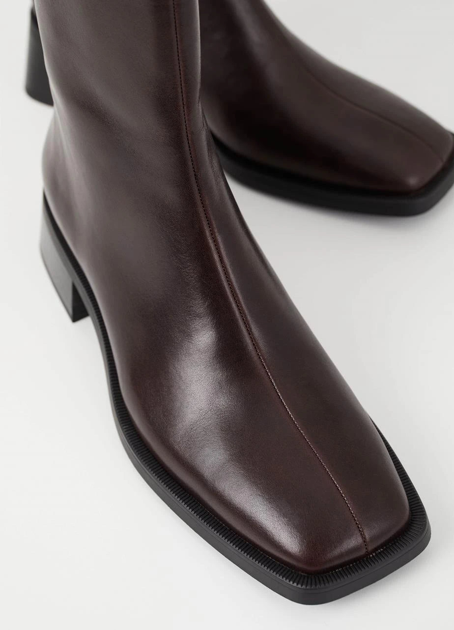 VAGABOND BLANCA-PR23 Chocolate: marron bottines pour femme