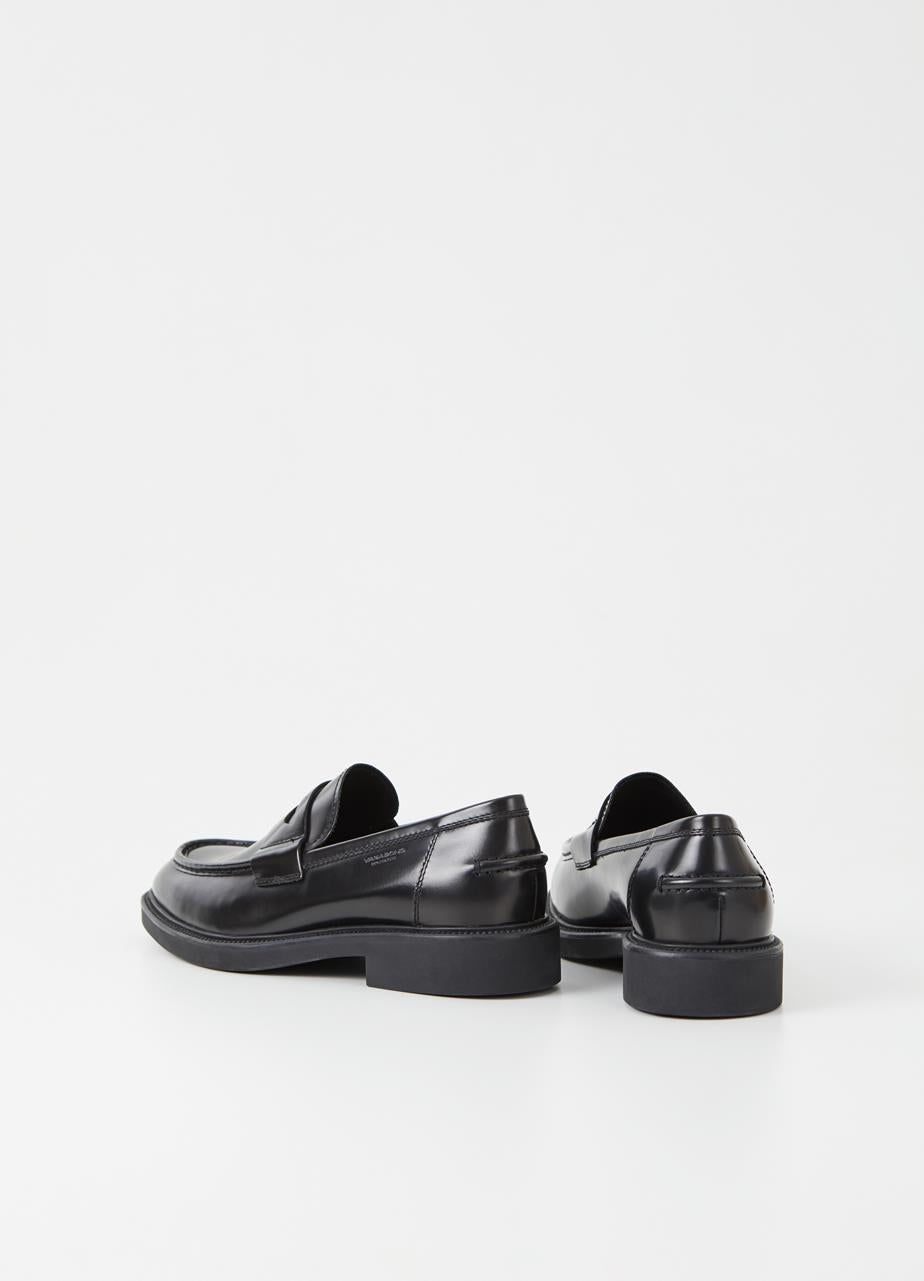 VAGABOND ALEX M SS2B Black: negre mocassins per a home