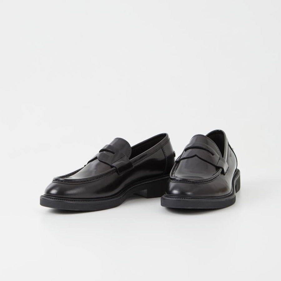 VAGABOND ALEX M SS2B Black: negre mocassins per a home