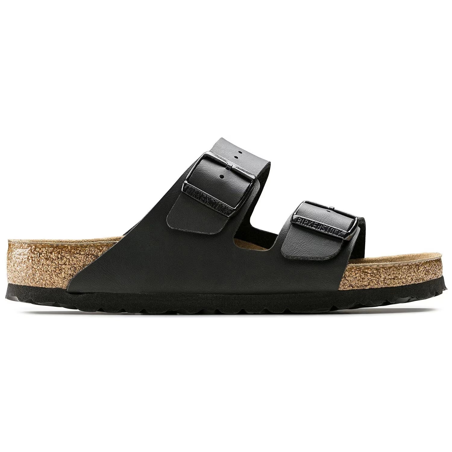 BIRKENSTOCK Arizona BS Negro Narrow: черный сандалии унисекс