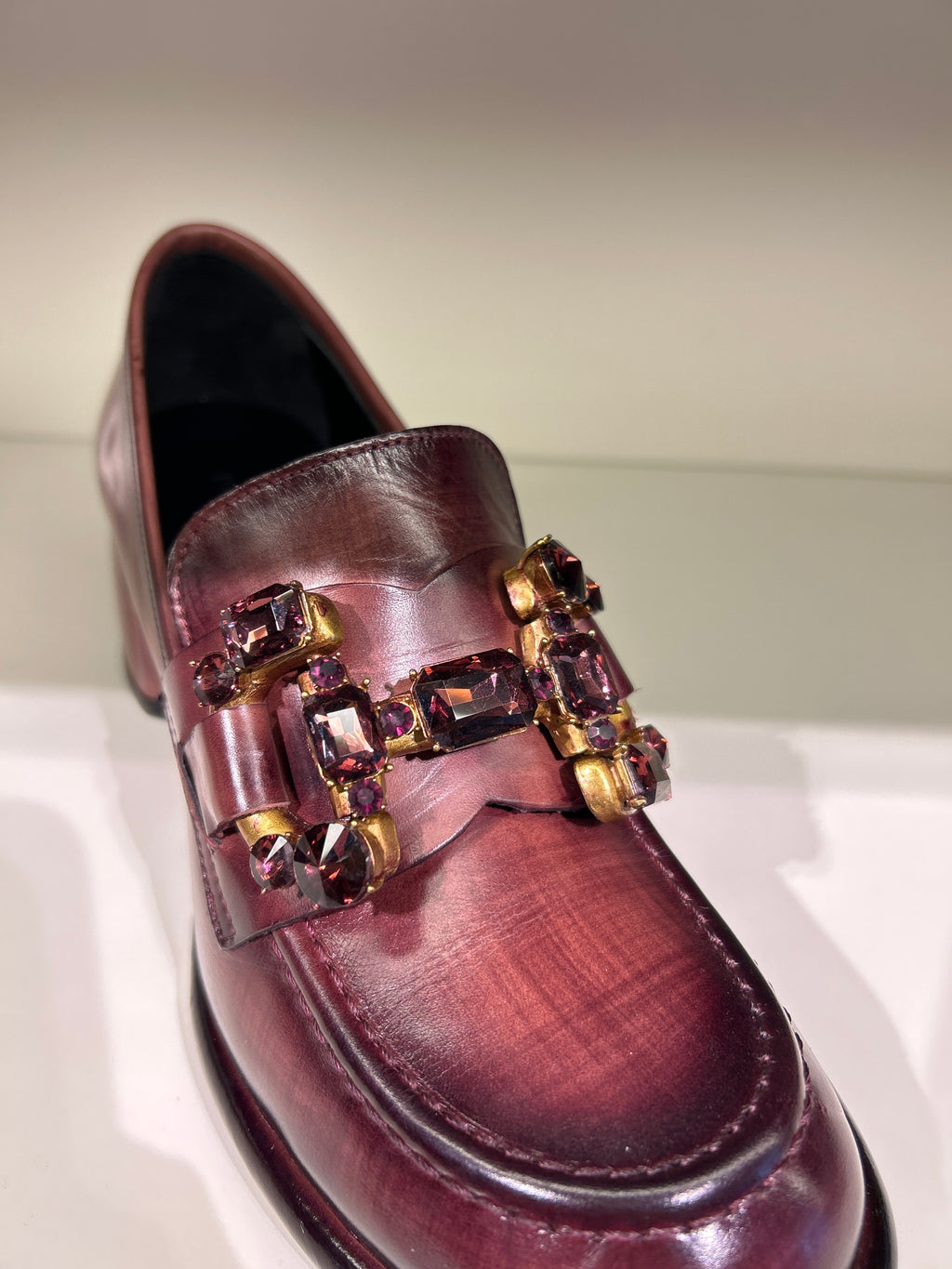 PONS QUINTANA | MOCASINES | MUJER | EMILIA PESCA NEPAL | ROJO