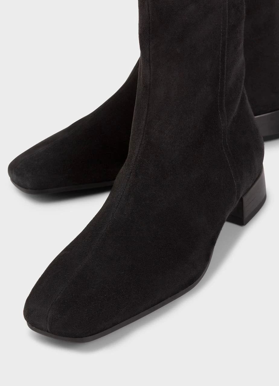 VAGABOND MONA-PS2B Black: black ankle boots for women