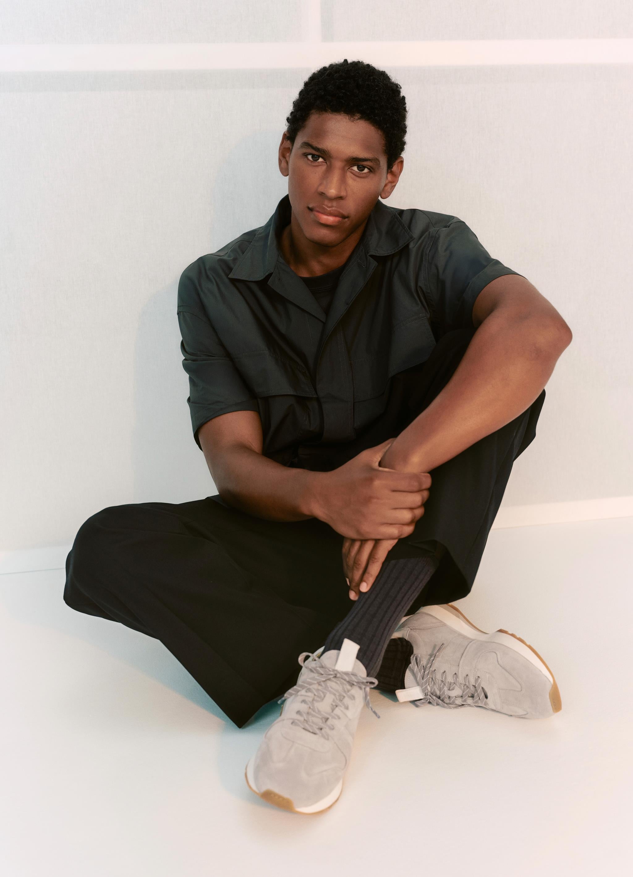 VAGABOND PAUL Runner: grijs sneakers voor heren