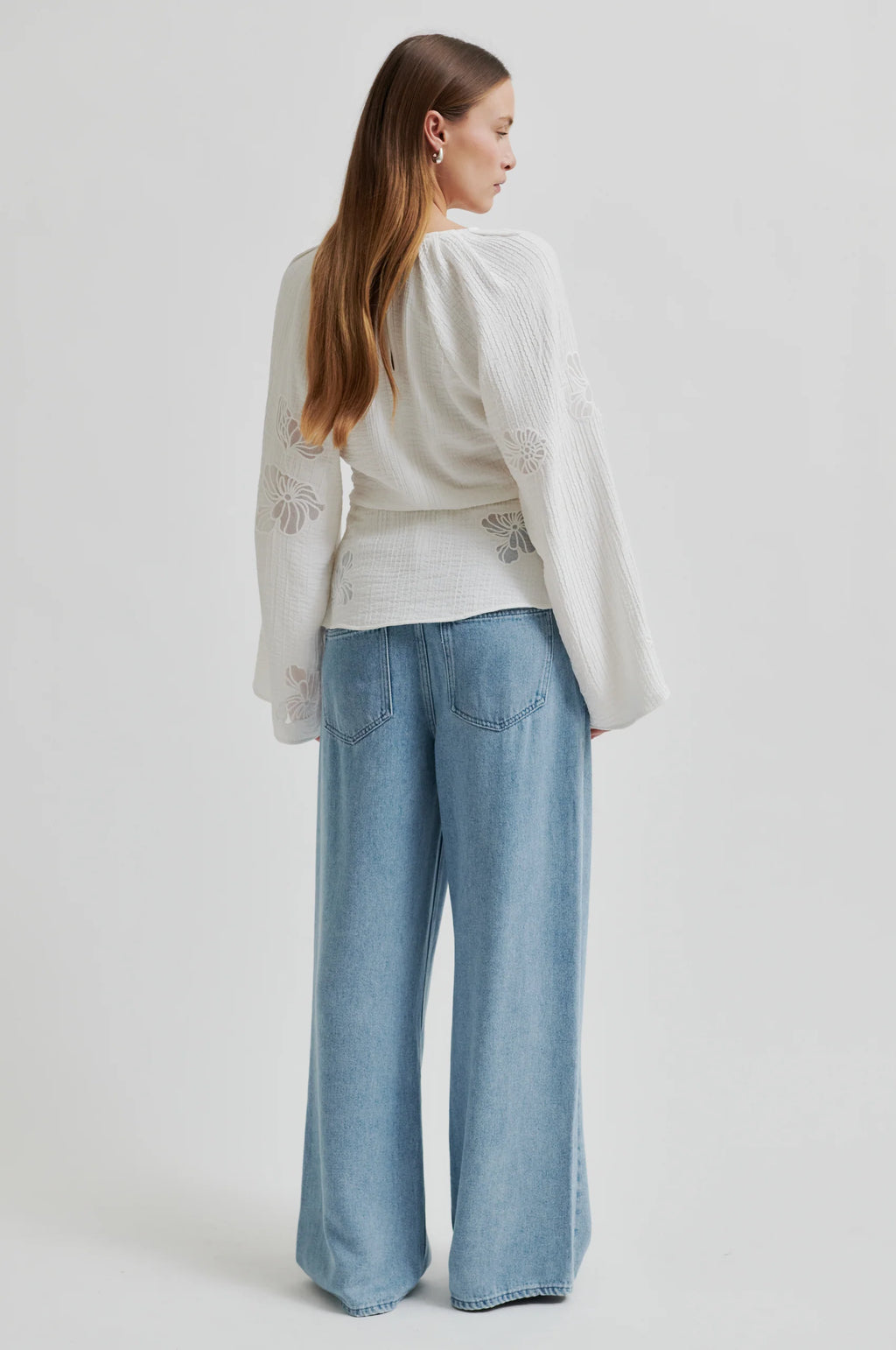 SECOND FEMALE | BLUSA | MUJER | LIMONA BLOUSE | BLANCO