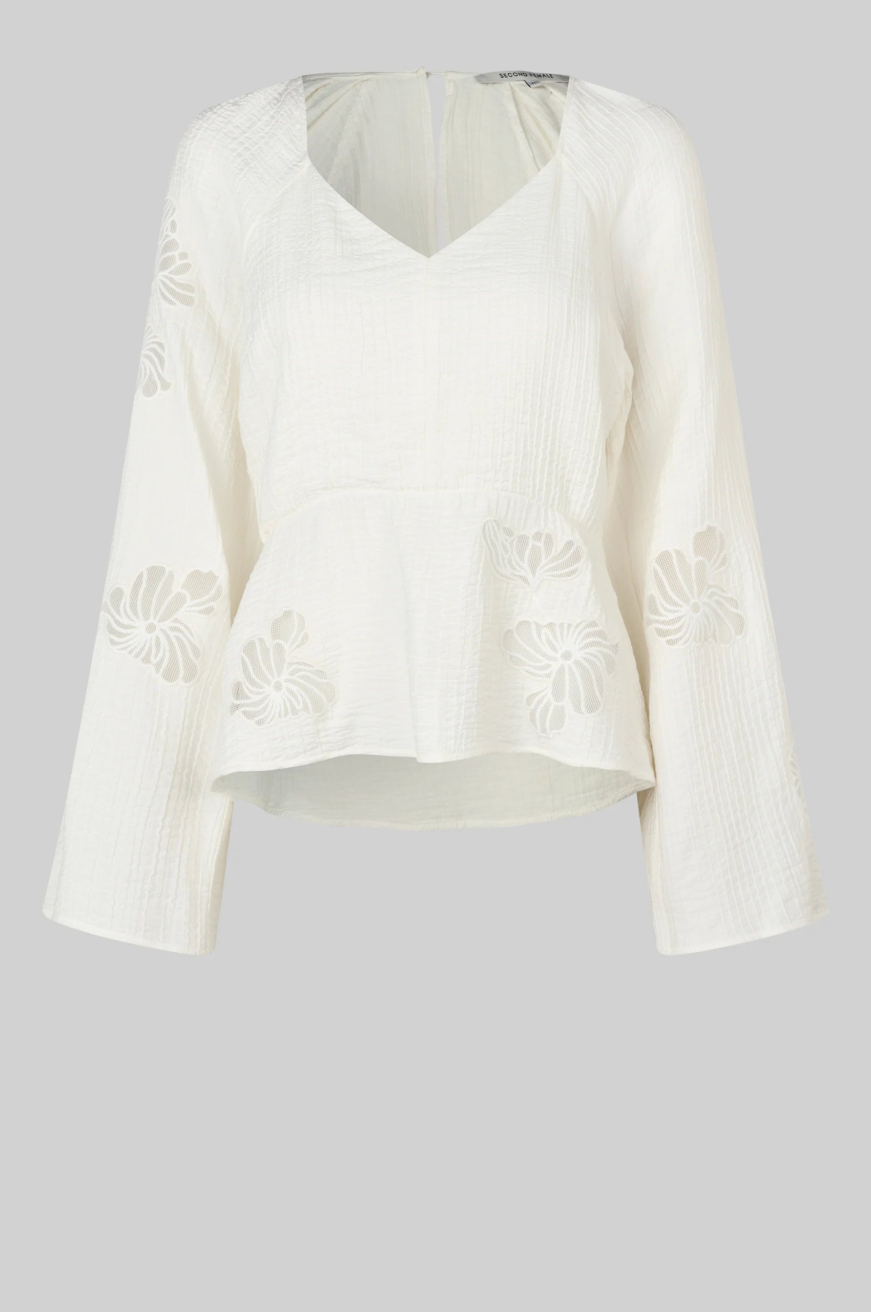 SECOND FEMALE Limona Blouse: white blouse for women