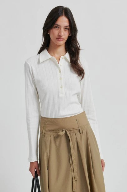 SECOND FEMALE Amari Skirt: beige skirt for women