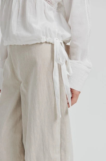 SECOND FEMALE Martha Blouse: білий сорочка для жінок
