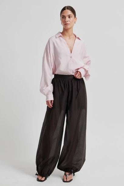 SECOND FEMALE Hidie Trousers: brown trousers for women