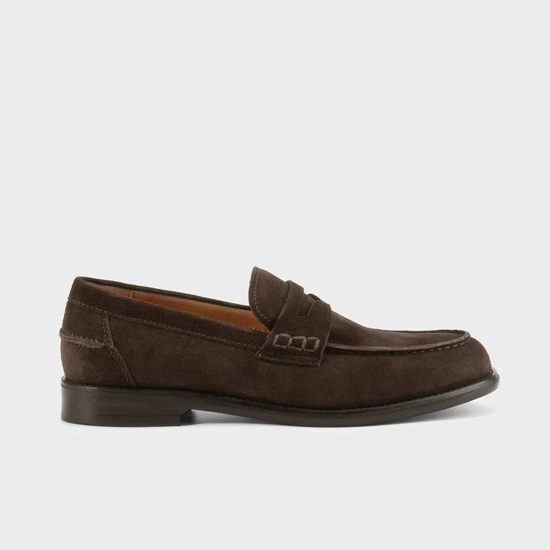 VAGABOND STEVEN-PS26 JAVA: brown loafers for men