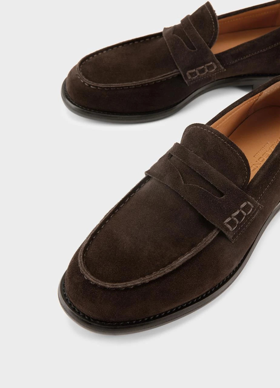 VAGABOND STEVEN-PS26 JAVA: brown loafers for men