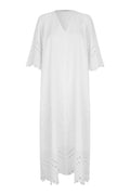 SECOND FEMALE | VESTIDOS | MUJER | MERYL DRESS WHITE | BLANCO