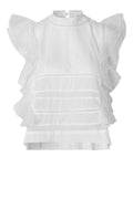 SECOND FEMALE Kristell TOP White: white blouse for women