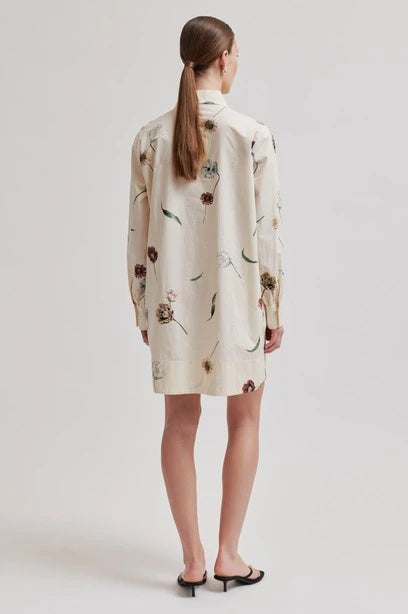 SECOND FEMALE Floco Tunic Dress: бежевий сукня для жінок