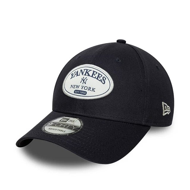 NEW ERA Patch 9FORTY Neyyan NVY: чорний кепка унісекс