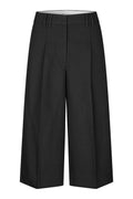 SECOND FEMALE | PANTALONES | MUJER | SELLA CROPPED TROUSERS BLACK | NEGRO