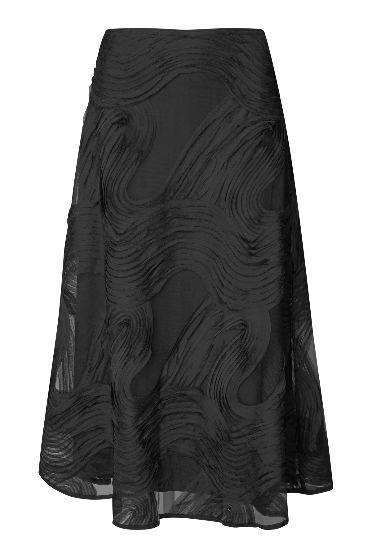 SECOND FEMALE | FALDAS | MUJER | SOALIE BLACK | NEGRO