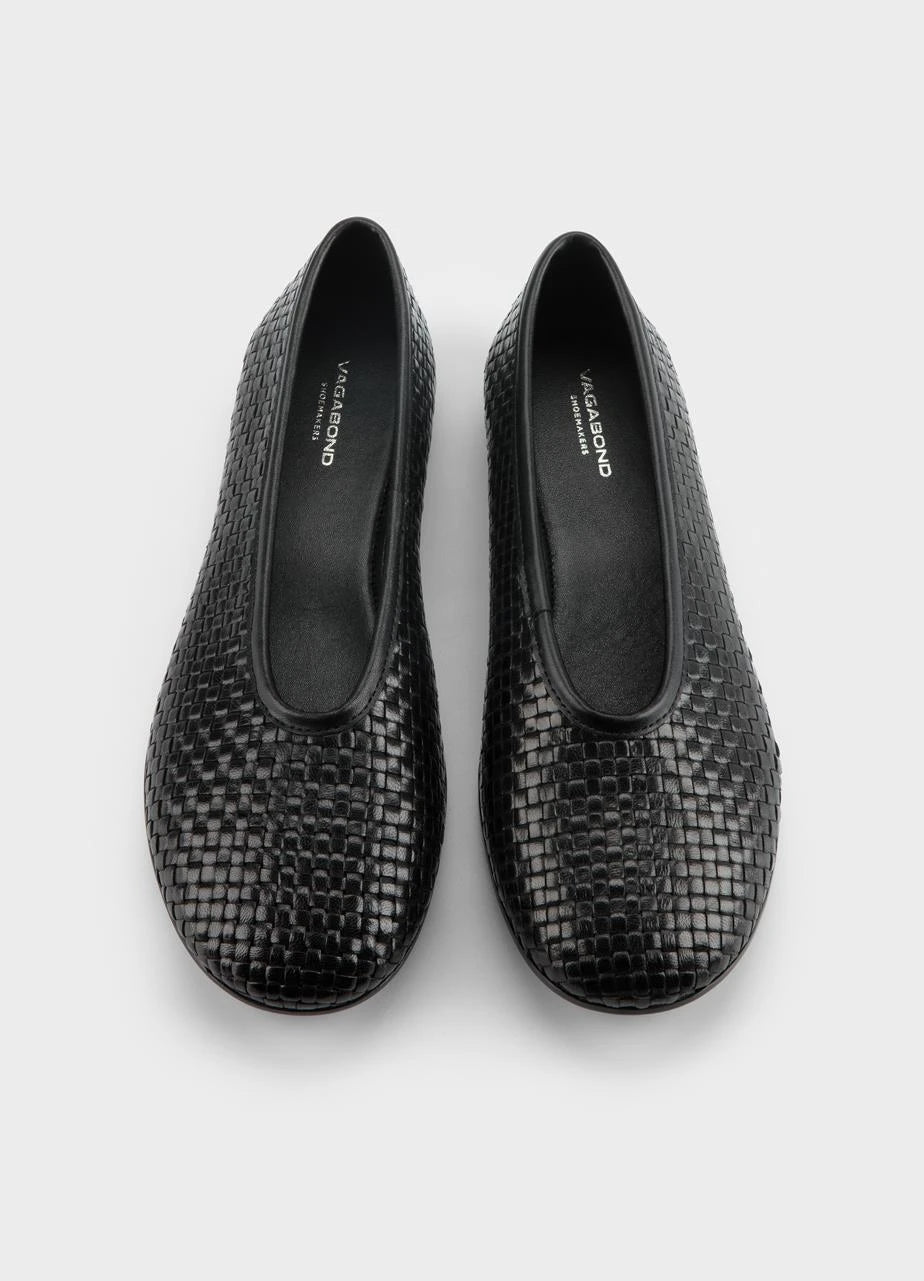 VAGABOND Bailarina Aleya Black: nero ballerine da donna