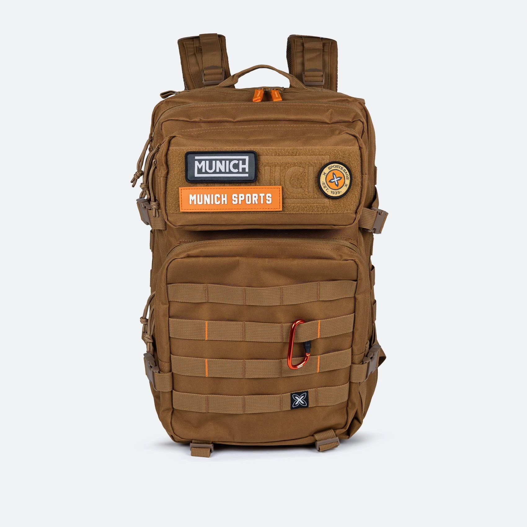 MUNICH Backpack Delta 42L Tobacco: brown mochilas unisex