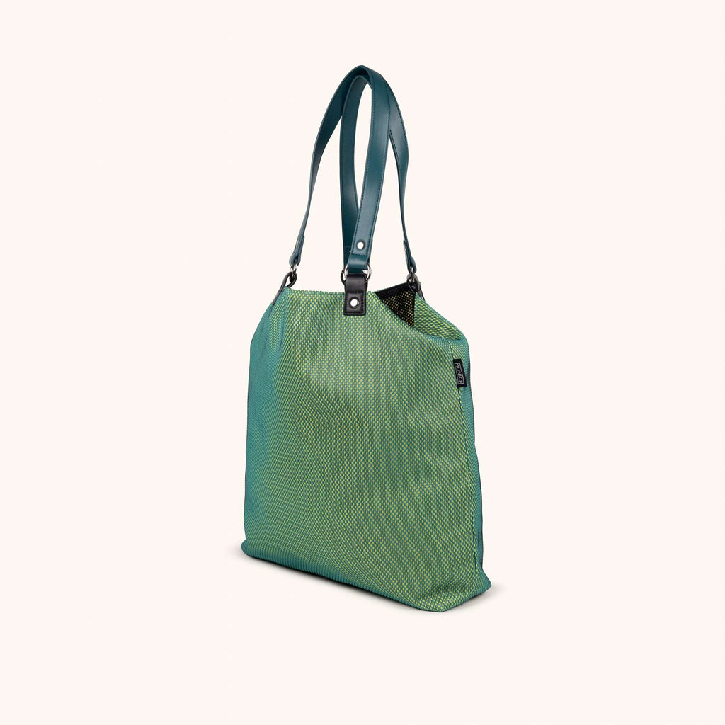 MUNICH GOGO SPIN Reversible TOTE BAG: verd bossa per a dona
