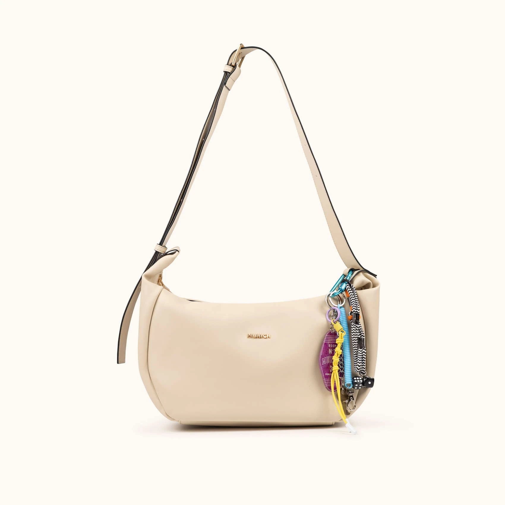 MUNICH Charms HOBO: beige bag for women