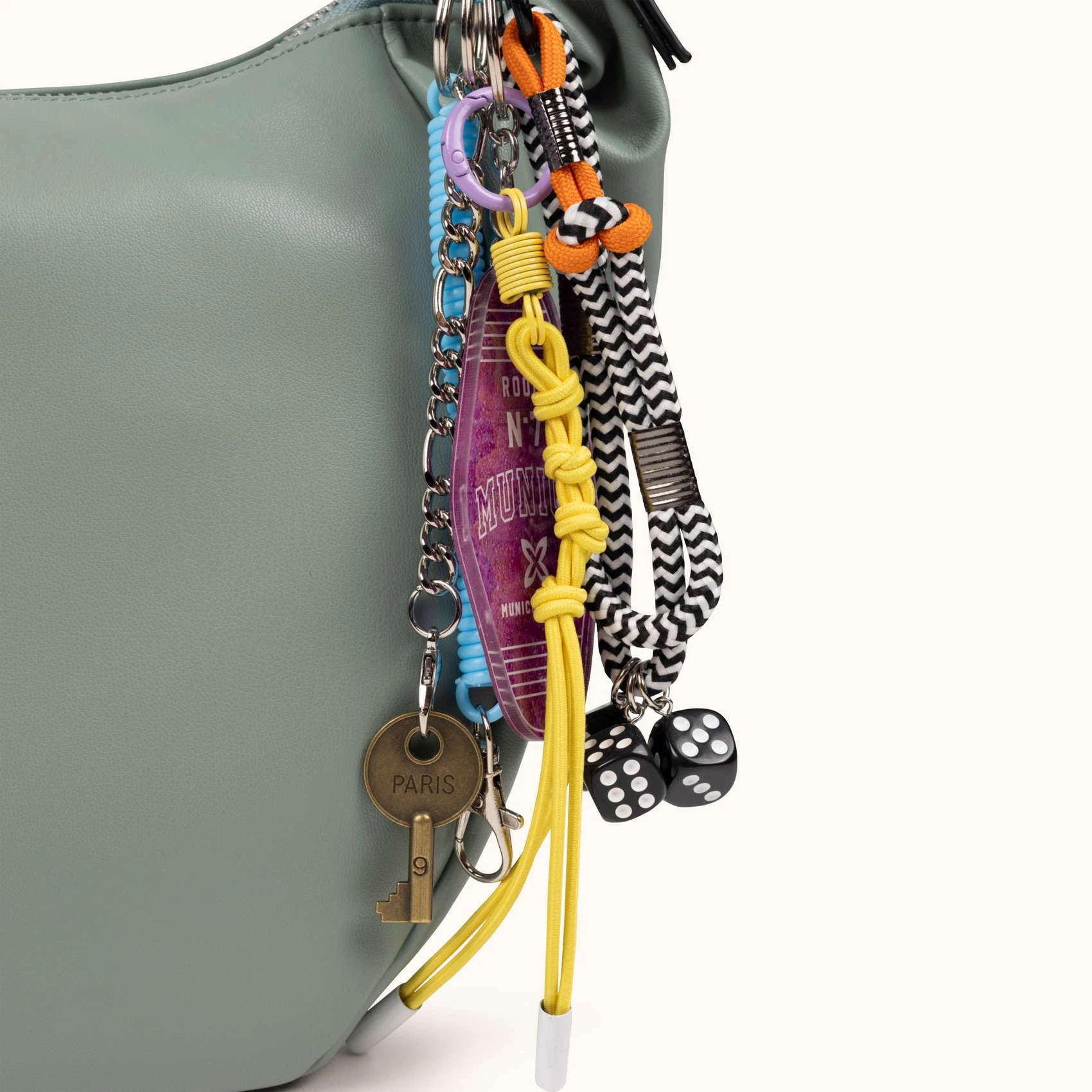 MUNICH Charms HOBO: green bag for women