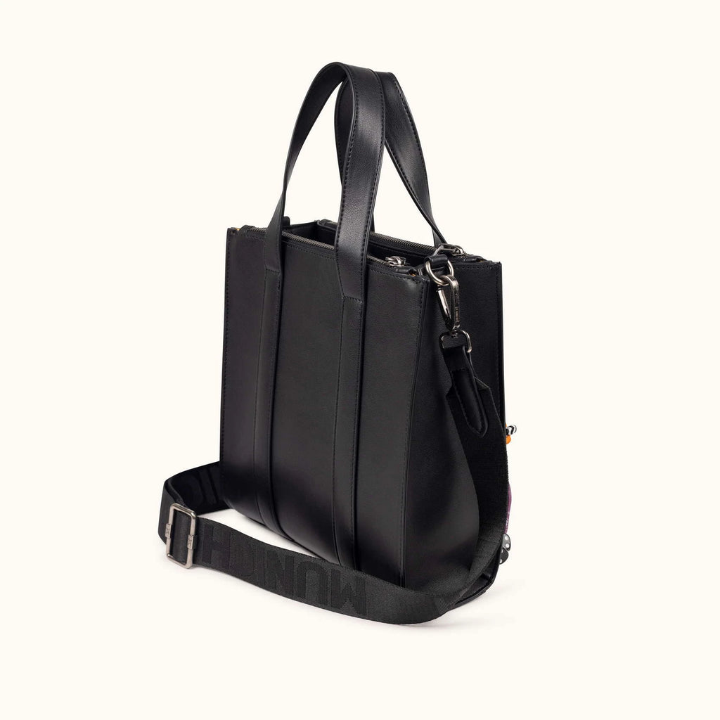 MUNICH Charms Crossbody TOTE: 黑色 包袋 女士