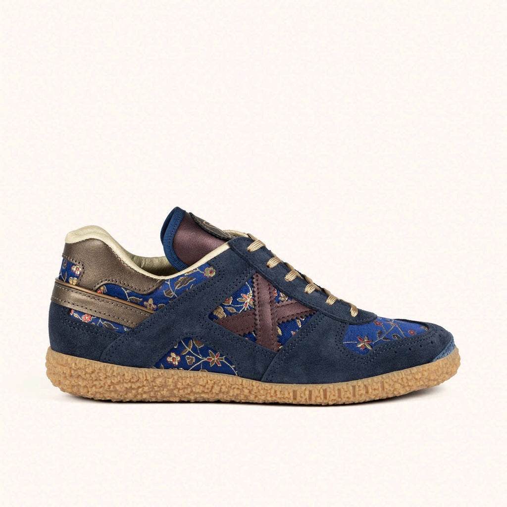 MUNICH GOAL WMN: blue trainers for women