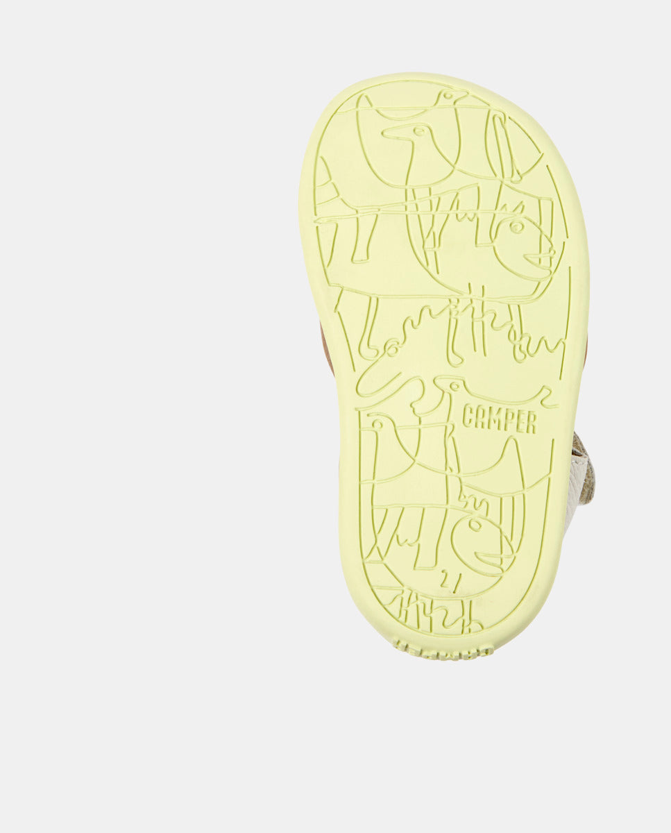 CAMPER Bicho para, white sandals unisex at Tascón