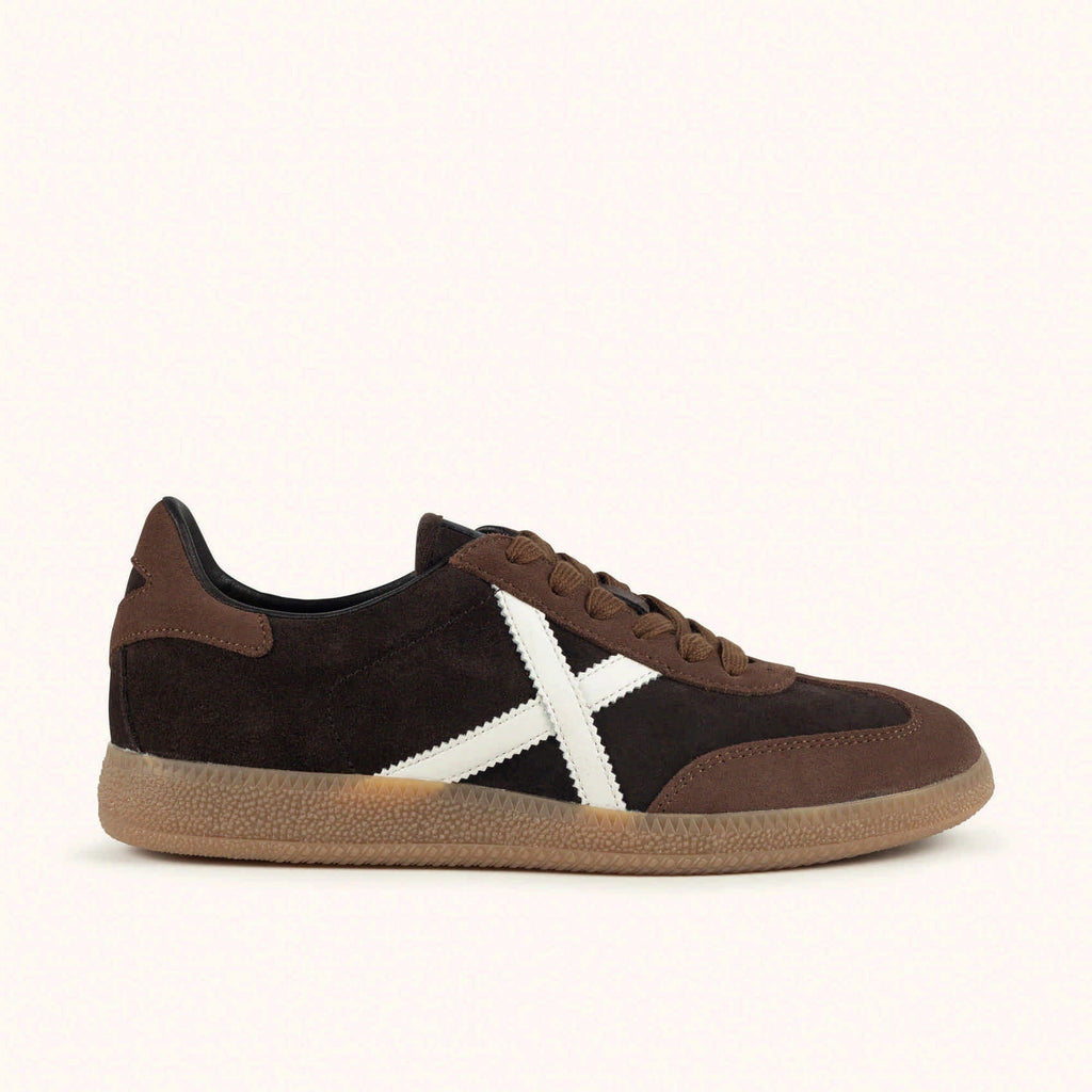 MUNICH Barru Icons Brown: بني سنيكرز للرجال