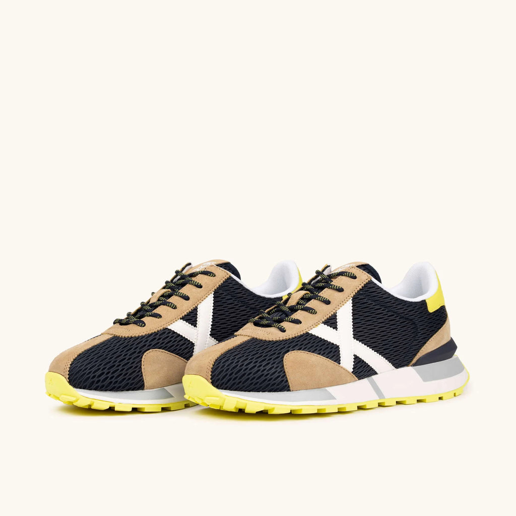 MUNICH Sapporo CLUB 197: blue trainers for men